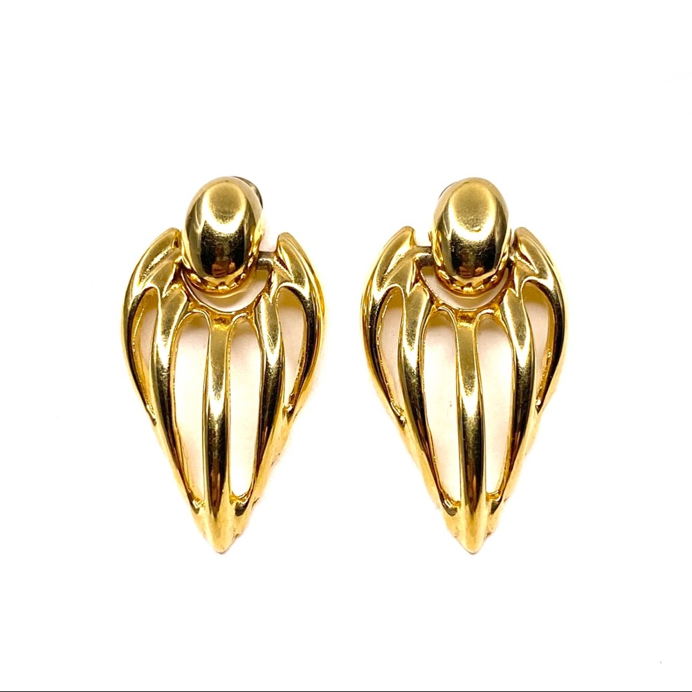Vintage 80s post earrings for pierced ears
